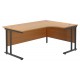 Olton Twin Cantilever Corner Office Desk